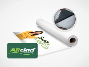 Adesivo Automotivo Premium Arclad Vinil Polimérico ARCLAD PVG Personalizado 4x0 Sem Revestimento Sem Acabamento Cola Cinza